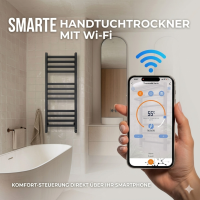 NAVIN elektrische Handtuchwärmer mit Wi-Fi — moderner Komfort für Ihr Badezimmer