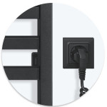 Elektroheizkörper aus Kohlenstoffstahl