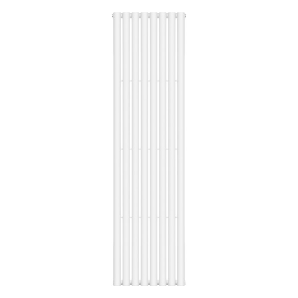 NAVIN Stahlröhrenheizkörper Ellipse 480x1800, weiß, wassergeführt