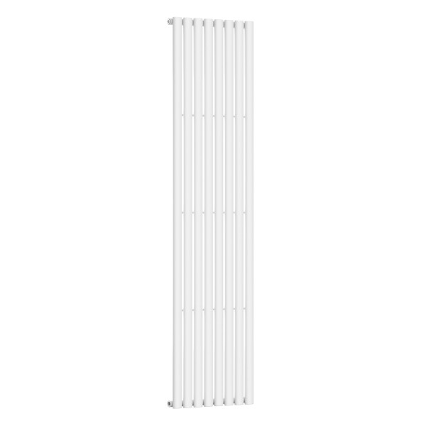 NAVIN Stahlröhrenheizkörper Ellipse 480x1800, weiß, wassergeführt