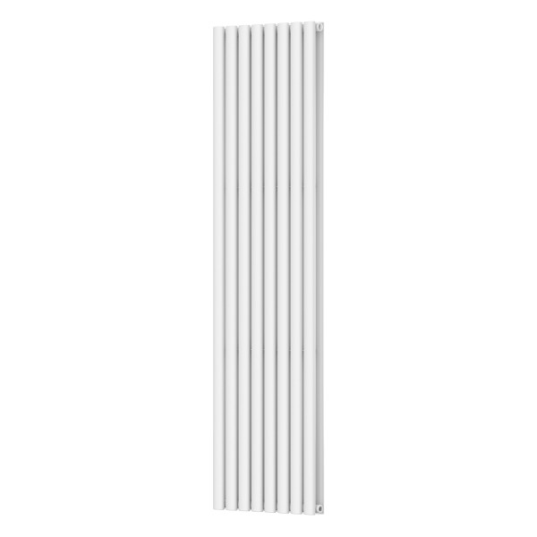 NAVIN Stahlröhrenheizkörper Ellipse Double 480x1800 weiß, wassergeführt
