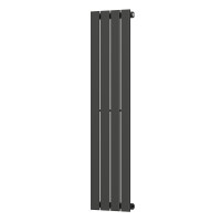 Vertical radiator NAVIN LARGO 300x1200-4, anticor, black