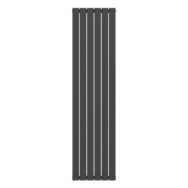 NAVIN Stahlröhrenheizkörper Largo Double 456x1800 schwarz, wassergeführt