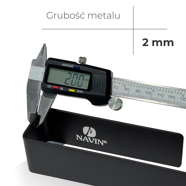 Navin Handtuchhaken 230 mm, matt schwarz