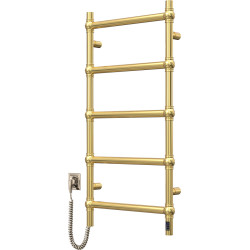 Navin Handtuchheizkörper Retro 500x1000 Gold mit Sensor, links