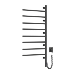 Arabesque Handtuchheizkörper Schwarz 480x1000 mit Sensor