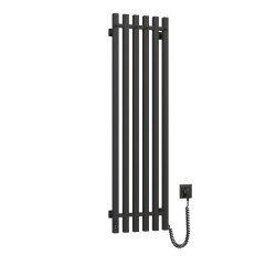 Navin Handtuchheizkörper Levante 330x1200 Schwarz rechts