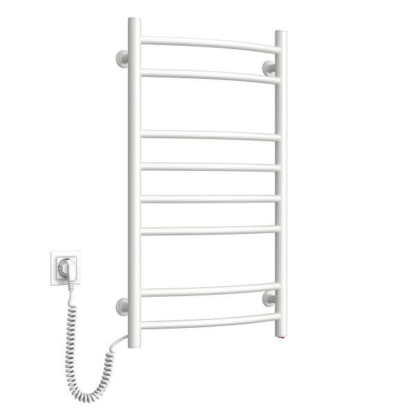 Elektrischer Badheizkörper Camellia 480x800, links, weiß