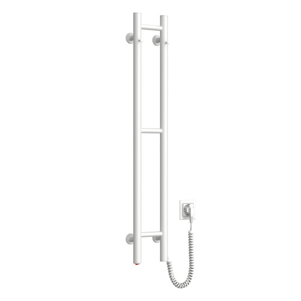 Electric Towel Rail WHITE SILOUETTE 160х1000 right