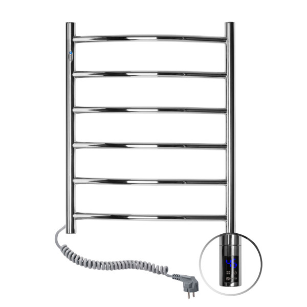 Elektrischer Badheizkörper Camellia 480x600 mit Sensor links, Timer