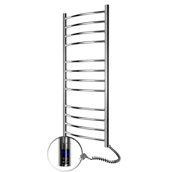 Elektrischer Badheizkörper Camellia 480x1200, Sensor rechts, Timer