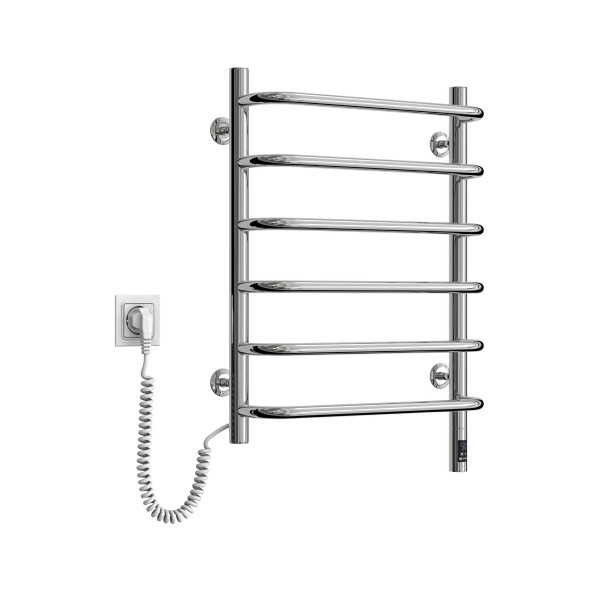 Elektrischer Badheizkörper Navin Symphony 480x600 links mit Sensor und Timer