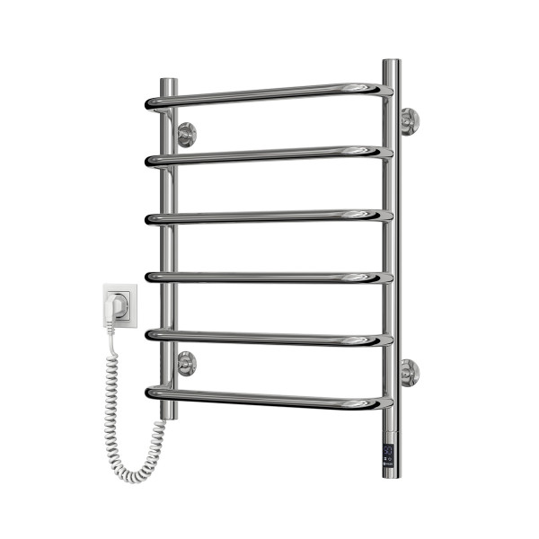 Elektrischer Badheizkörper Navin Symphony 480x600 links mit Sensor und Timer