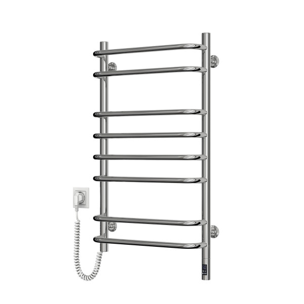 Elektrischer Badheizkörper Navin Symphony 480x800 links mit Sensor und Timer