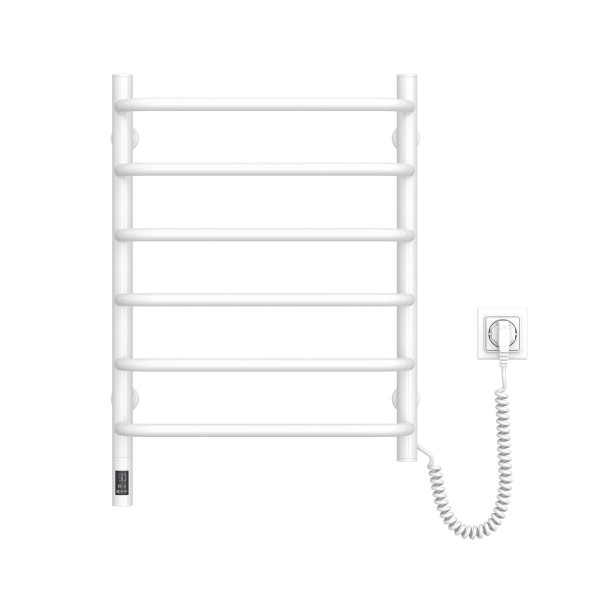Elektrischer Badheizkörper Navin Symphony 480x600 mit rechtem Sensor und Timer