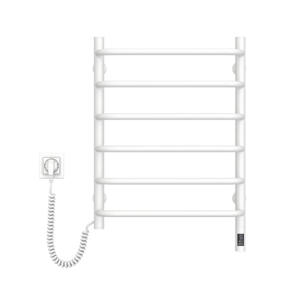 Elektrischer Badheizkörper Navin Symphony 480x600 mit linkem Sensor und Timer