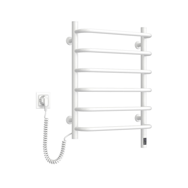 Elektrischer Badheizkörper Navin Symphony 480x600 mit linkem Sensor und Timer