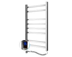 Edelstahl Handtuchheizkörper LOFT Sensor 500x800 rechts
