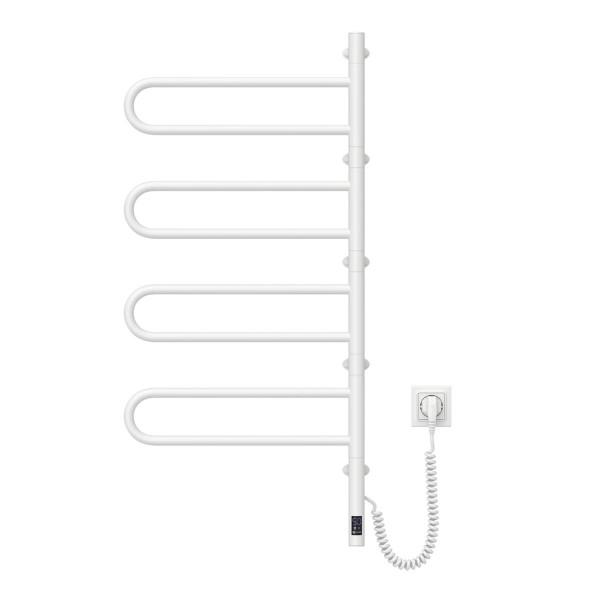 Elektrischer Badheizkörper NAVIN Fouette 480x1000 Sensor, weiß, Timer