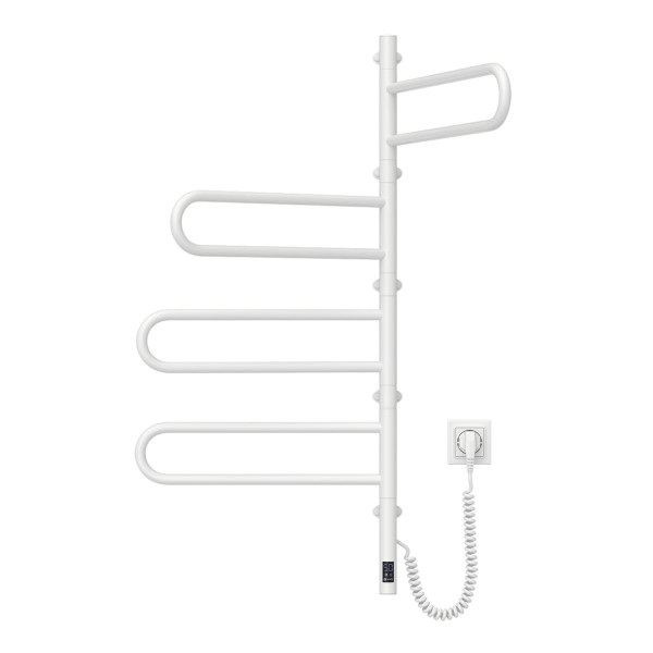 Elektrischer Badheizkörper NAVIN Fouette 480x1000 Sensor, weiß, Timer