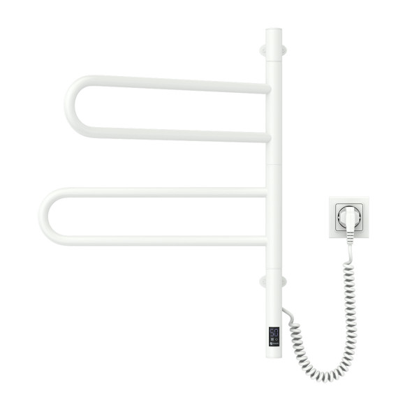 Elektrischer Badheizkörper NAVIN Fouette 480x600 Sensor, weiß, Timer