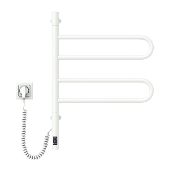 Elektrischer Badheizkörper NAVIN Fouette 480x600 Sensor, weiß, Timer
