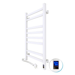 Avangard Handtuchheizkörper Avangard 480x800 Weiß mit Sensor links