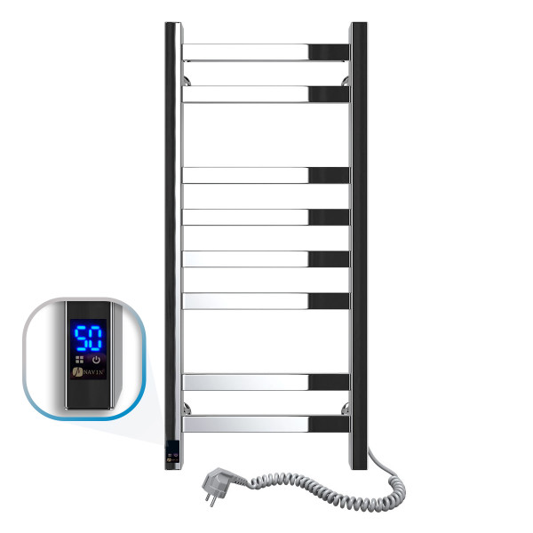Elektrischer Badheizkörper Navin Avangard 360x800 mit Sensor rechts, Timer