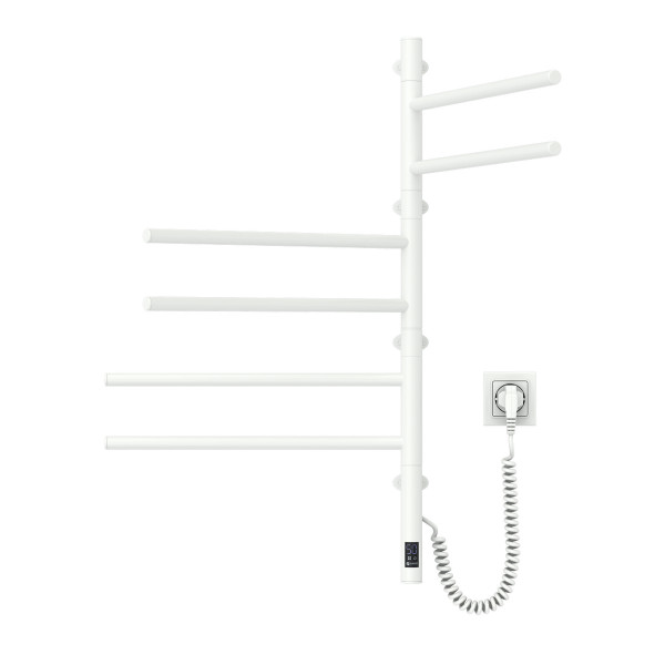 Elektrischer Handtuchheizkörper NAVIN Arabesque 480x800 Sensor Weiß