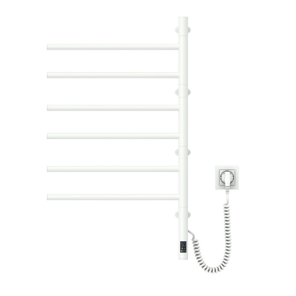 Elektrischer Handtuchheizkörper NAVIN Arabesque 480x800 Sensor Weiß