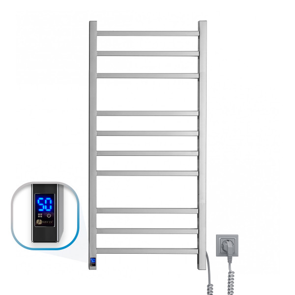 Navin Loft Handtuchheizkörper 500x1000, elektrisch, mit Sensor rechts, Timer