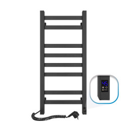 Avangard Handtuchheizkörper Sensor 360x800 Schwarz links