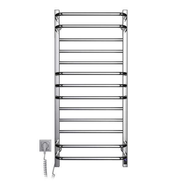 Elektrischer Badheizkörper Navin Grandis 480x1000 Sensor, links, Timer