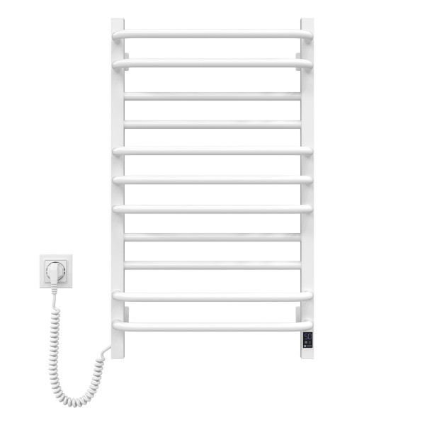 Elektrischer Badheizkörper Navin Grandis 480x800 Sensor, links, Timer, weiß