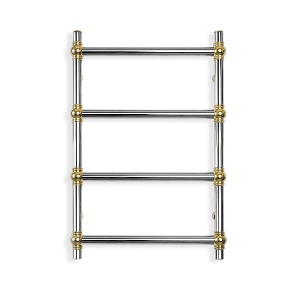 Retro Handtuchheizkörper Wasser Edelstahl Gold 500x800