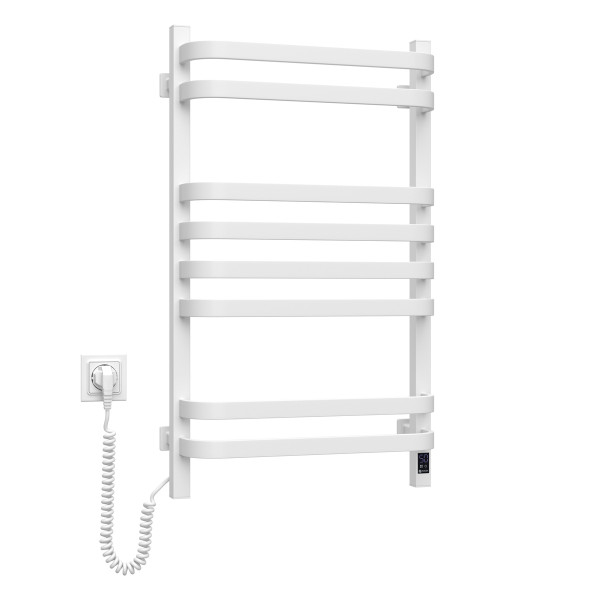 Elektrischer Badheizkörper Navin Stugna 480x800 Sensor links, weiß