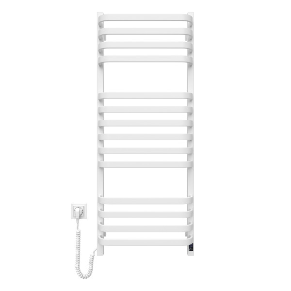 Elektrischer Badheizkörper Navin Stugna 480x1200 Sensor links, weiß