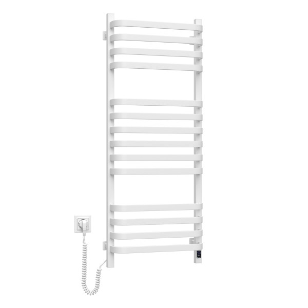 Elektrischer Badheizkörper Navin Stugna 480x1200 Sensor links, weiß