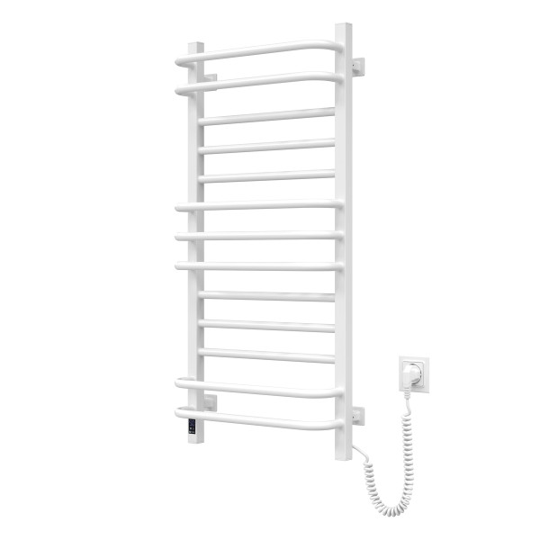 Elektrischer Badheizkörper Navin Grandis 480x1000 Sensor rechts, weiß, Timer