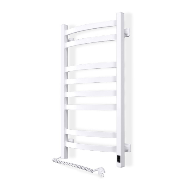 Elektrischer Badheizkörper NAVIN AVALON 480x800 Sensor links, weiß
