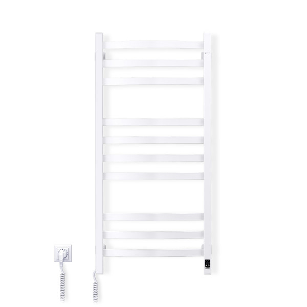 Elektrischer Badheizkörper NAVIN AVALON 480x1000 Sensor links, weiß