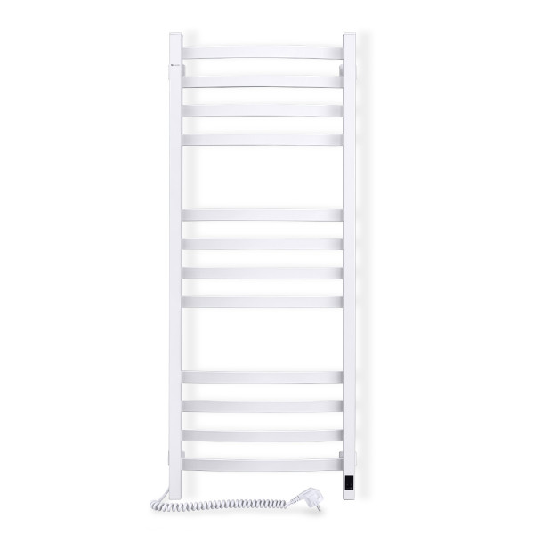 Elektrischer Badheizkörper NAVIN AVALON 480x1200 Sensor links, weiß