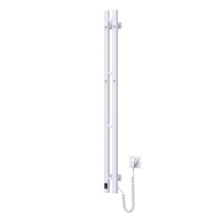 Navin Handtuchheizkörper Silhouette Quadro 90x1200 Weiß mit Sensor rechts