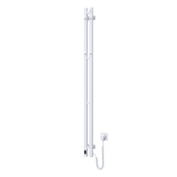 Elektrischer Handtuchheizkörper Navin Silhouette Quadro 90x1500 Weiß mit Sensor rechts