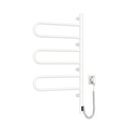 Elektrischer Handtuchheizkörper NAVIN Fouette 480×800 Sensor, Weiß