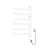 Elektrischer Handtuchheizkörper NAVIN Fouette 480×800 Sensor, Weiß