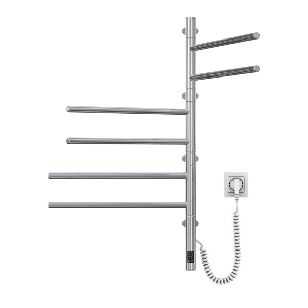 Elektrischer Handtuchheizkörper Arabesque 480x800 Edelstahl Sensor