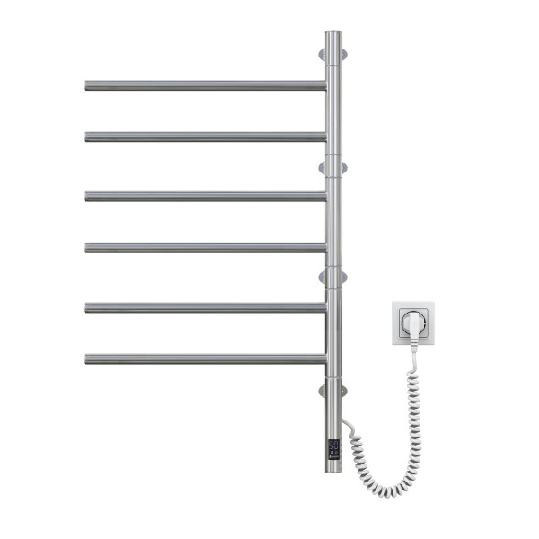 Elektrischer Handtuchheizkörper Arabesque 480x800 Edelstahl Sensor