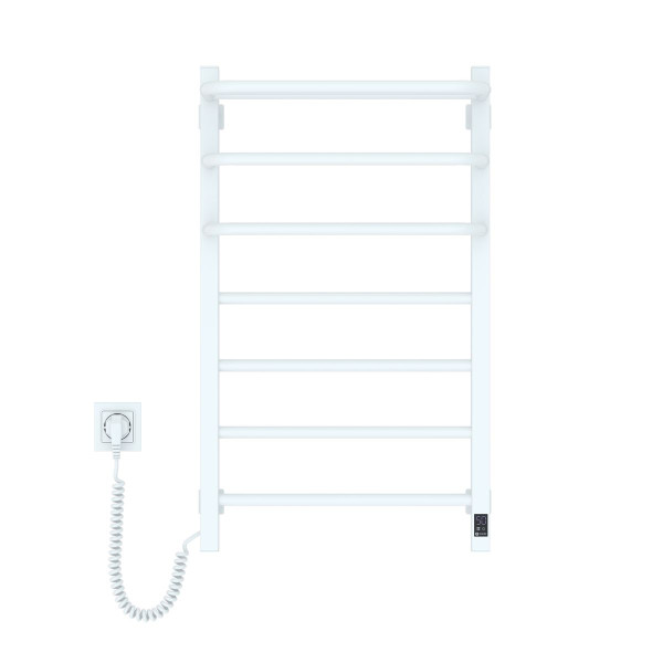 Elektrischer Badheizkörper NAVIN FORTIS 480x800 Sensor • links • weiß