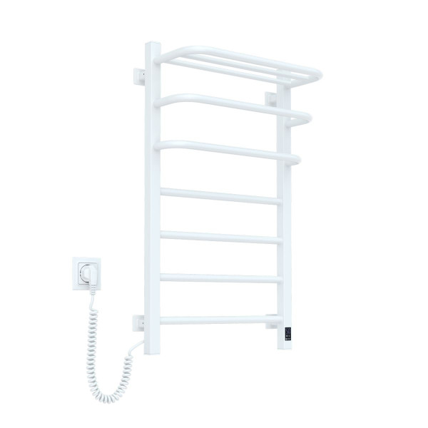 Elektrischer Badheizkörper NAVIN FORTIS 480x800 Sensor • links • weiß